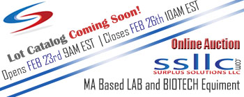 Lab and biotech Auction