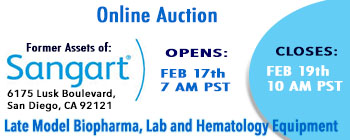 Sangart Facility Online Auction