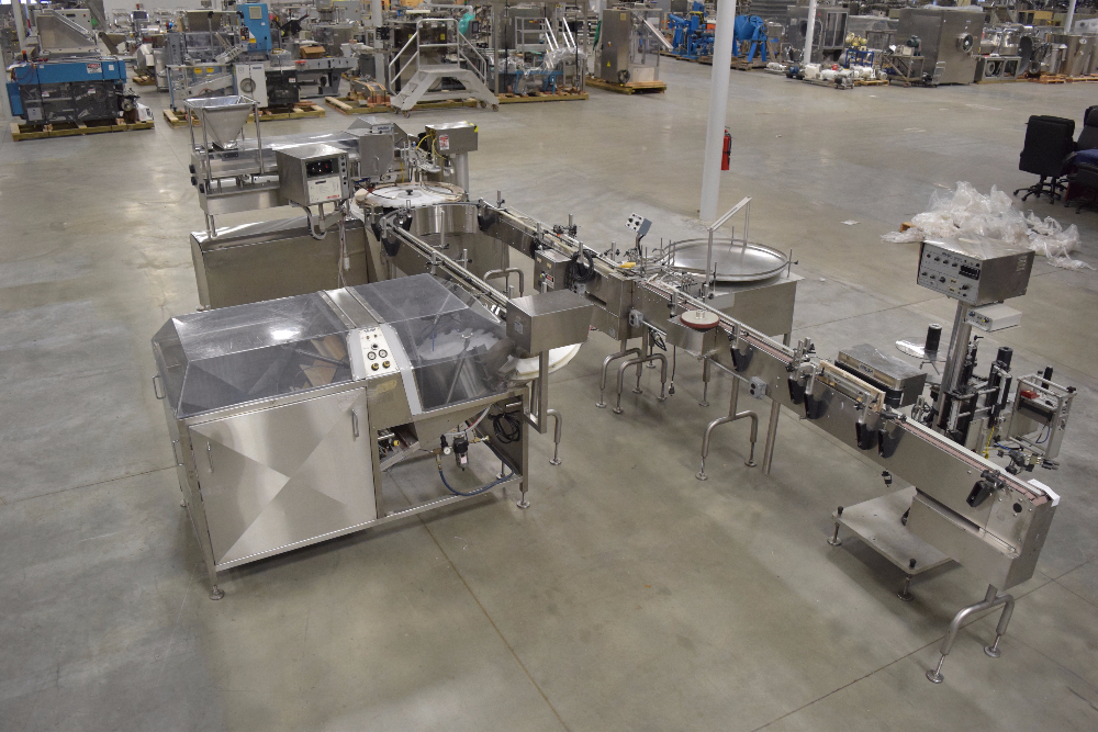 Kalish Monocount Tablet And Bottle Filling Line